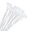 Heavy Duty Nylon Zip Ties Clear Cable Ties 100pcs Variety Pack Self Locking Assorted Sizes 2