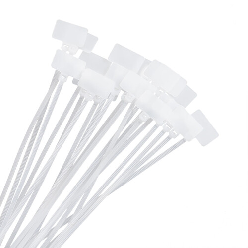 Heavy Duty Nylon Zip Ties Clear Cable Ties 100pcs Variety Pack Self Locking Assorted Sizes 1