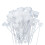 Heavy Duty Nylon Zip Ties Clear Cable Ties 100pcs Variety Pack Self Locking Assorted Sizes 4