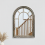 Arched Window Wall Mirror Black-Gold Frame 70x50Cm 4