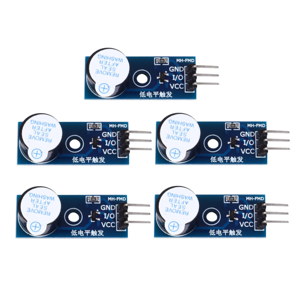 Active Buzzer Module 5V Piezo Alarm With Easy Bolt Mounting And Stable Control Panel 9099447339843