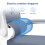 (Blue and White)Swivel Computer Chair with Rocking Function 5