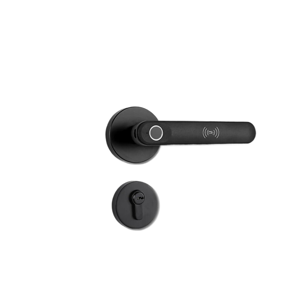 Smart Door Lock With Biometric Fingerprint Access And Keyless Password Entry For Bedroom 9044945212464