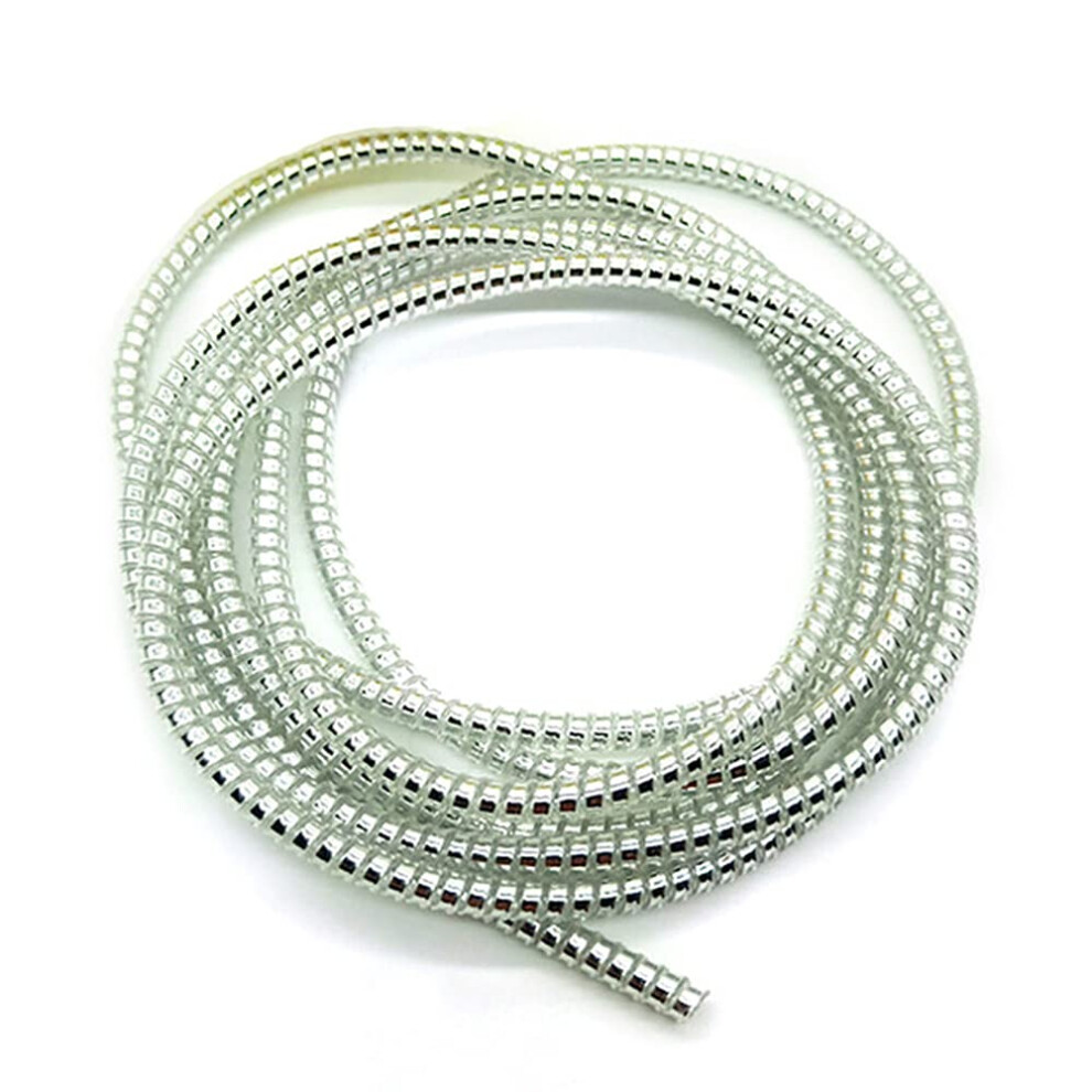 Spiral Cable Protector 1.4M Durable Pvc Charging Cable Cover For Phone Charger Cord Bend Protection White 9044945212815