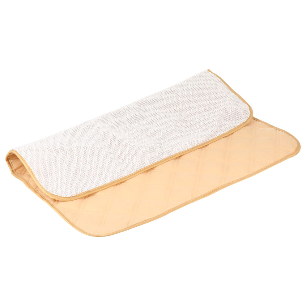 Inoomp Beige 4Pcs Incontinence Protection Underpads Washable Seat Cushions