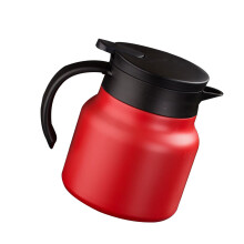 2Pcs Red Insulated Thermal Kettles Portable Handle Large Capacity