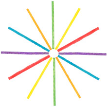 2000Stk Gelbe Bastelstäbchen Holz Für Schulprojekte Und Kinderdiy