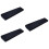 3Pièces Protection Élastique Noire Clavier Touches Pratique 7
