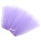 3Pièces Jupe Tutu Tulle Éclatant Design Élégant Violet 10