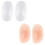 2 Pairs Silicone Shoulder Pads Invisible Shoulder Padding Shoulder Enhancer 3