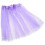 3Pièces Jupe Tutu Tulle Éclatant Design Élégant Violet 9