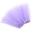 3Pièces Jupe Tutu Tulle Éclatant Design Élégant Violet 11
