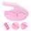 2Pcs Compact Dough Presser Pink Household Dumpling Pressing Tool 8