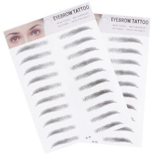 4St Eyebrow Stencils Zwart Voor Wenkbrauwen, & Eenvoudig