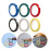 18Pièces Bandes PVC Violon Pour Doigts Multicolores 6