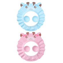 4Pièces Bonnet Bain Enfants Eva Cartoon Étanche Réglable