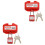 2Ensembles Protection Verrous De Prises Électriques Usage Industriel 4