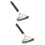 2Pièces Gril Bbq Durable Acier PP Pour Terrasse Extérieure 7