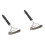 2Pièces Gril Bbq Durable Acier PP Pour Terrasse Extérieure 4
