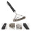 2Pièces Gril Bbq Durable Acier PP Pour Terrasse Extérieure 8