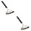 2Pièces Gril Bbq Durable Acier PP Pour Terrasse Extérieure 6