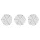 3Pièces Grille Noire De Cuisson Pour Boulangerie Four 4