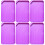 30Pièces Plateau De Rangement Violet Pour Perles Strass DIY 1