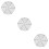 3Pièces Grille Noire De Cuisson Pour Boulangerie Four 9