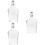 3Pièces Flacons En Verre Transparent Pour Bar 9