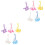 100Pièces Boîte De Rangement Durable Pour Dents De Bébé À 3