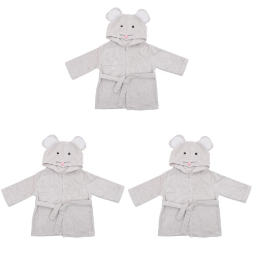 3Pièces Robe Bébé À Cartoon Confortable Cadeau Idéal 1