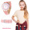 3Pièces Quartz Enfants Multi Couleurs Bracelet 7