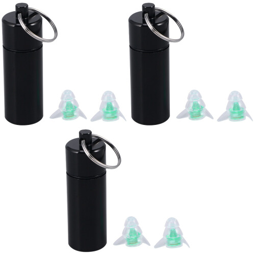 3Pièces Bouchons Pour Oreilles Anti-Bruit Souples Usage 2