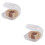 12Pièces Protections Silicone Beige Avec Confort Natation 6