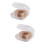 12Pièces Protections Silicone Beige Avec Confort Natation 7