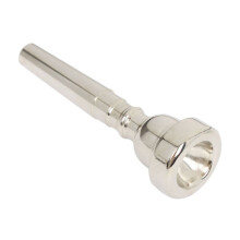 2Pièces Embouchure Trompette 3C Cuivre Argenté Qualité Supérieure