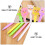 15Pcs Creative Owl Roller Pens Yellow Plastic Silicone Tips Writing 2