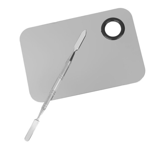 3Pièces Spatules Fusion Palette Argentée Mélange 1