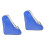 2Pcs Practical Blue Roller Skates Shoe Pouch PVC Carry Storage Bag 4