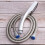 2Pcs Shower Head with Hose and Mount Silver No Maintenance Needed 5