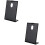 2 Pieces Menu Display Stand Holder Table Top Plastic Sign Holders 5