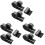 15Pcs Adhesive Fastener Black Hook and Loop Tape for Sofa 3