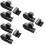 15Pcs Adhesive Fastener Black Hook and Loop Tape for Sofa 7