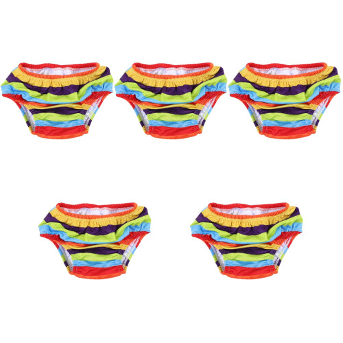 5pcs Swim Diaper Diaper Swim Polyester 2