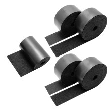 15Pcs Adhesive Fastener Black Hook and Loop Tape for Sofa