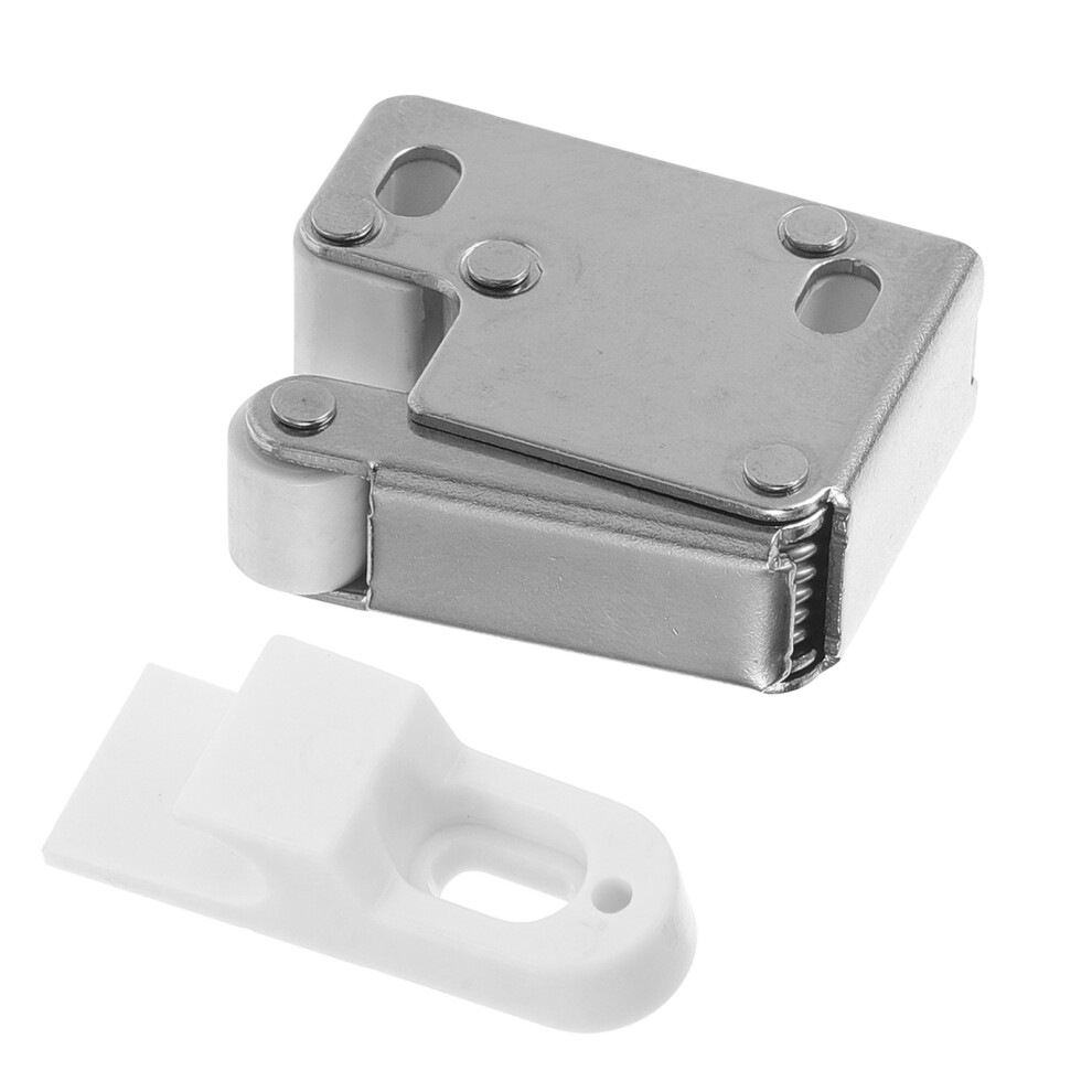 5Pcs Metal Wheel Push To Open Cabinet Door Latches With Self-Rebound 3631237057924