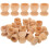 48 Pcs Wooden Easter Egg Holders Cup Shaped Eggs Trays 1