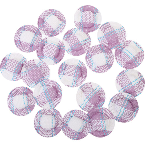 60 Pcs Mini Woven Straw Hats For Diy Craft