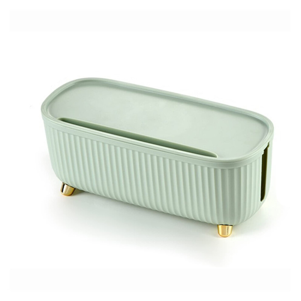 Cable Management Box Light Green Â Cable Organizer For Power Strip, Tangle Storage, Clean Desk Solution 9044945213225