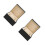 2 Pcs Single Watch Box Jewellery Box Container Case Pu Without Watch 3